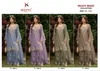D 3509 A To D By Deepsy Gabana Satin Tissue Salwar Kameez
